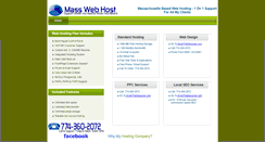 Desktop Screenshot of masswebhost.com