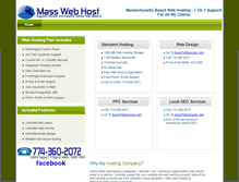 Tablet Screenshot of masswebhost.com